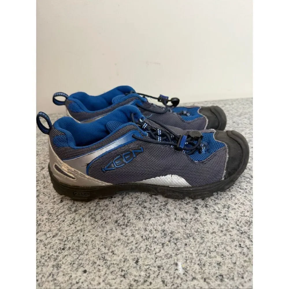 KEEN Chandler CNX Low Hiking Trail Shoes Blue Gray Women’s 5 / Youth 5.5
